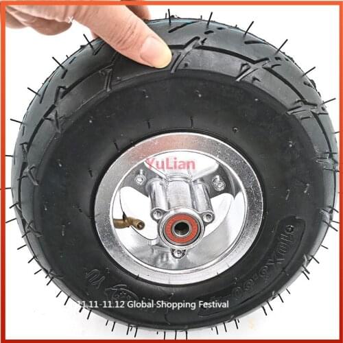 10x350-4 inner and Outer Tire 10x3.50-4 inch wheel Hub is Suitable For Scooter and Electric Vehicle0