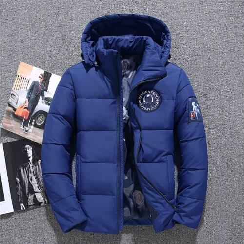 2019 Outdoors Winter Jacket Mens Thermal Thick Coat Winter Casual Youth Clothing White Duck Down Jacket Men Warm And Windproof