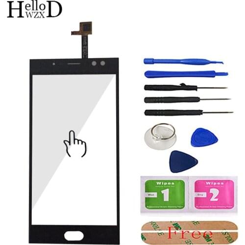 5.5'' Mobile Touch Panel Touch Glass For Oukitel K3 Front Touch Screen Glass Digitizer Panel Sensor Tools