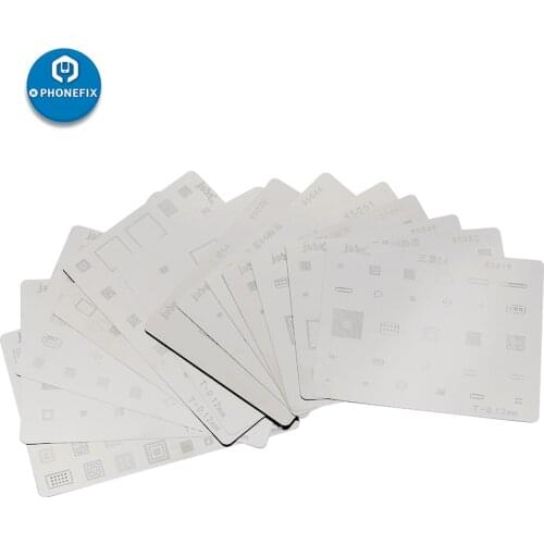 For Samsung S4 S5 S6 S7 S8 Edge Note 3456 Motherboard Repair BGA Soldering Stencil CPU IC Chip Tin Planting Soldering Net