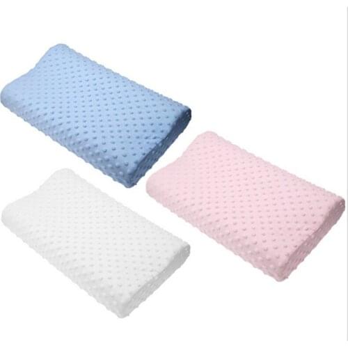 Home Textile Dyed Nonwoven Slow Rebound Memory Foam Orthopedic Latex Neck Pillow Bedding Cervical Health Care 5