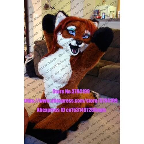 Customized Available REAL PHOTO Miss Fox CATWOMEN full sets husky dog N7U fursuit CAT wolf Costume fox Party Carnival Gift