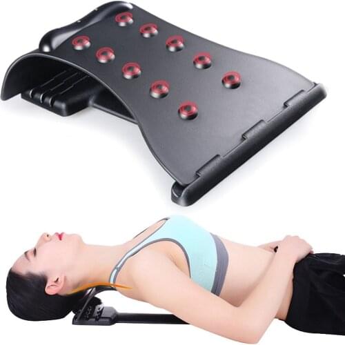 Neck Massage Cervical Traction Pain Relief Posture Correcteur Acupressure Magic Stretcher Fitness Equipment Stretch Relax Device