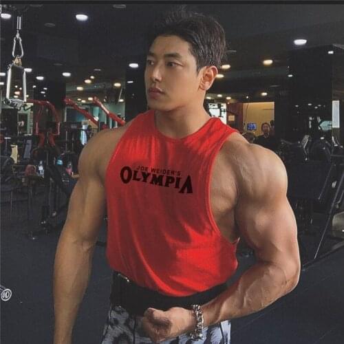 Gyms Tank Top Men Fitness Bodybuilding Workout Quick dry Sleeveless shirt Male Summer Casual Cotton Singlet Brand Clothing