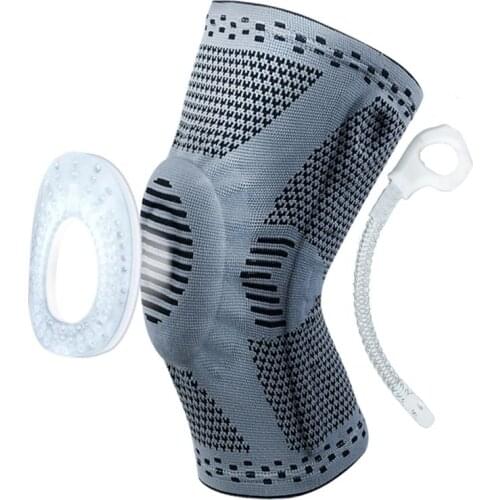 1pcs Aolikes Knee Pad Sleeve Elastic Breathable Anti-sweat Leg Warmer Protector for Outdoor Gym Basketball Football Soccer