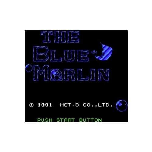 Newest Blue Marlin Region Free 8 Bit Game Card For 72 Pin Video Game Player