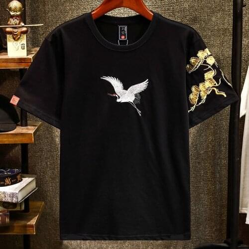 Kimono Shirt Men Asian Clothes Harajuku Japanese Top Samurai Cosplay T-Shirt Kimono Streetwear Summer Hipster Tops FF2759