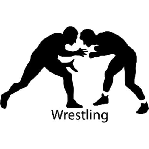 Fashion Sportsmen Wrestling Boys Decor Car Styling Stickers Accessories Vinyl Good Quality Waterproof Sun Protection Anti-UV