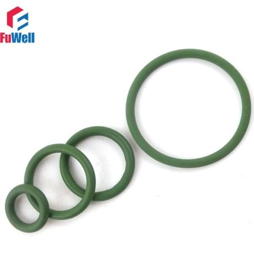 5pcs 3.5mm Thickness Green FKM O Ring Seals Gasket Washer 56/57/58/60/62/65/68/70/72/75/78mm OD Fluorine Rubber O-Rings