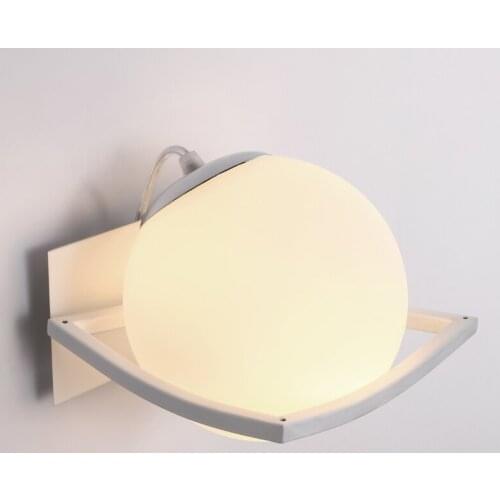 Bathroom Modern Wall Lamp Glass Shade Wall Sconce Bedroom Corridor Wall Mounted Lights for cafe bar shop children light