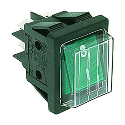 LA Pavoni Green Bipolar Switch 250v 16a