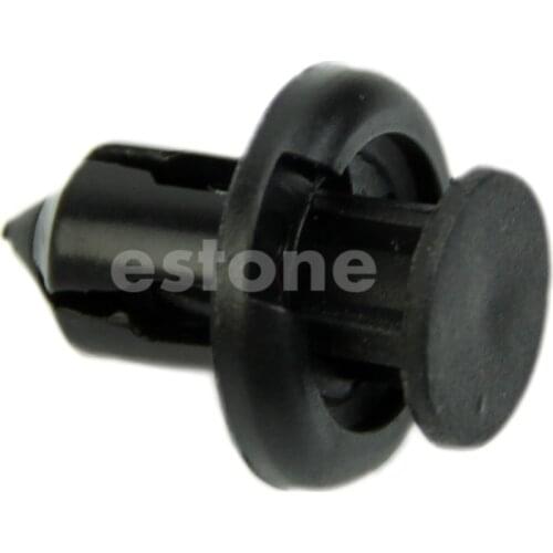 10Pcs 10mm Bumper Fender Clips Retainer ForHonda Acura Plastic Screw Auto Car Fender Interior Panel