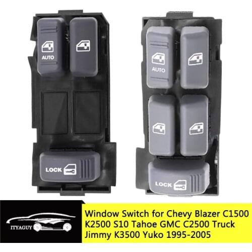15151360 15151356 Car Electric Master Window Switch For Cadillac Escalade For Chevrolet Blazer Suburban S10 Tahoe For GMC Jimmy