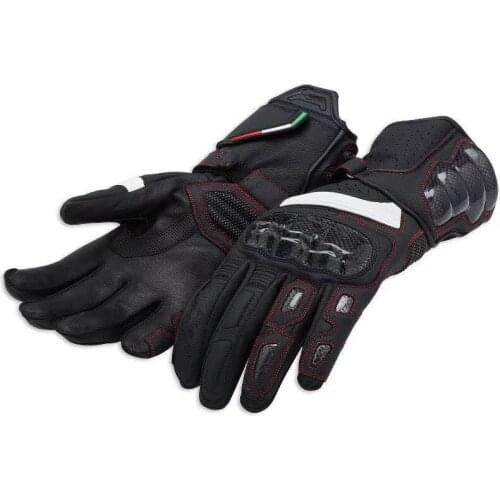 2021 brand new 2 color gp pro leather performance c2 motorcycle gloves for 1200s/6961/panigale 1299/multistrada 1200