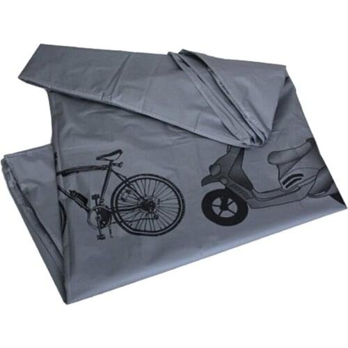 Bike Cover Universal Bicycle Cover Waterproof Scooter Sheet UV Weather Shelter Bike Cover For Moped Motorbikes Electric Vehicles