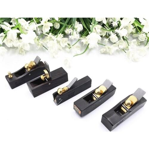 Woodworking tool,5pcs Different Sizes European-style ebony Mini planes