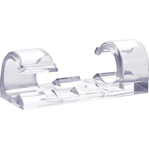 Cable Organizer USB Cable Winder Desktop Tidy Management Clip Mouse Headset Cord Manager Cable Holder for Organizer