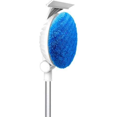 Electric Scrubber, Scrubbing Cleaning Brush, Wireless Rechargeable Bathroom Cleaner with Handle, Adaptive Brush Basin