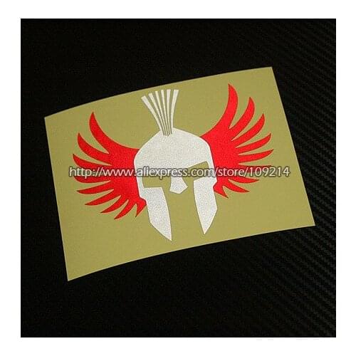 Hot sale Lorenzo Spartan Helmet Motorcycle Decal Reflective Sticker Reflective 18