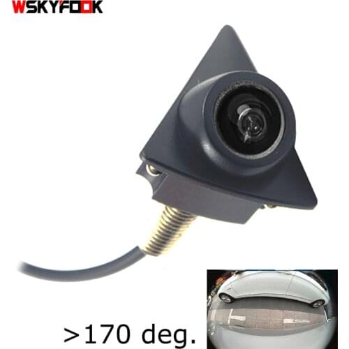 180deg CCD Car Front View vehicle Brand Mark Logo Camera for VW Tiguan PASSAT MAGOTAN front logo emblem Camera