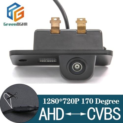 HD 1280*720 Fisheye 170 Degree Car Rear View Camera For Audi A6 S6 RS6 C6 A8 S8 A3 S3 8P A4 B7