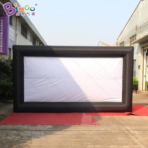 4.5X2.5 Meters Inflatable Projection Movie Screen Hot Movie theater screens Balloon with airblown for kids party equipment