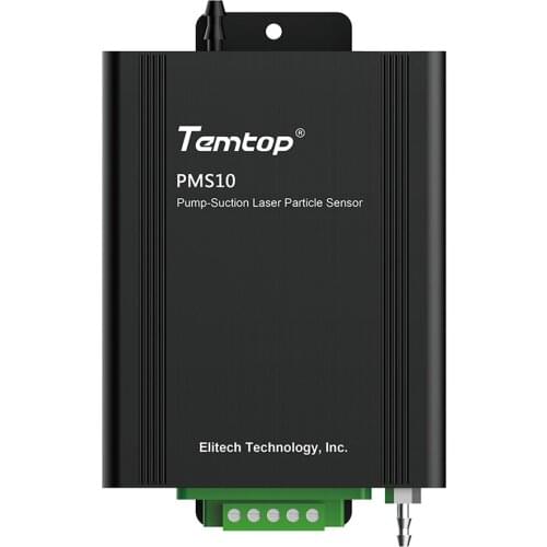 Temtop PMS 10 Pump-Suction Laser Particle Sensor Dust Monitor PM1.0 PM2.5 PM10 TSP