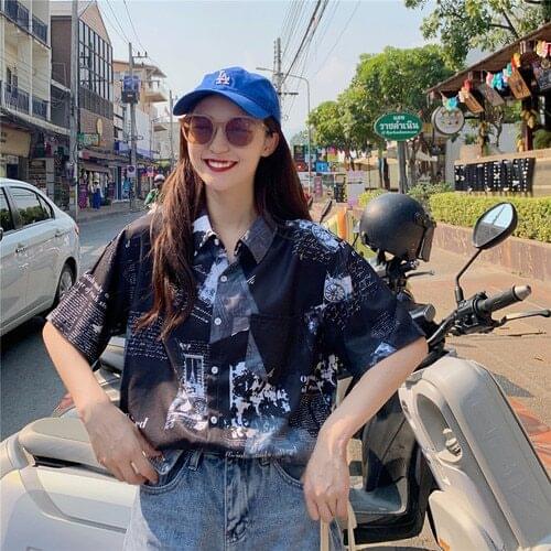 Octeyam Women's Short Shirts