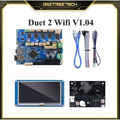 Duet 2 Wifi V1.04 Control Board Cloned DuetWifi 32 Bit board With 4.3" 5" 7" PanelDue Touch Screen Controller For BLV MGN SKR