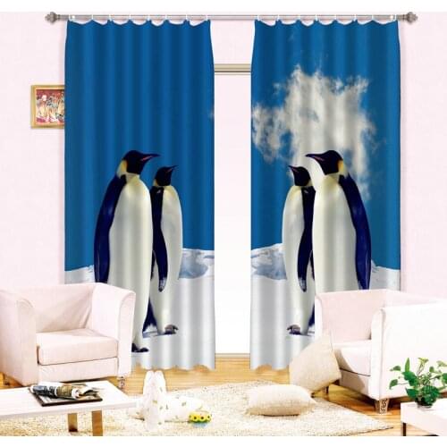 Bird Luxury Blackout 3D Window Curtains For Living Room Bedroom Drapes cortinas Rideaux Customized size