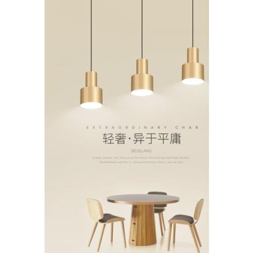 Nordic led stone chandelier hanging lights industrial lamp kitchen fixtures pendant lamp bedroom living room