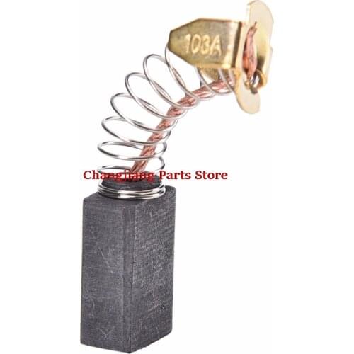 10 pcs 6.5x7.5x13.5mm Drill Electric Grinder Replacement Carbon Brushes Mini Spare Parts For Electric Motors Dremel Rotary Tool