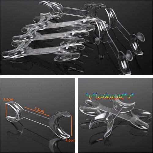 Large Size 10pcs Dental Double-headed T-Shape Intraoral Cheek Lip Retractor Openers