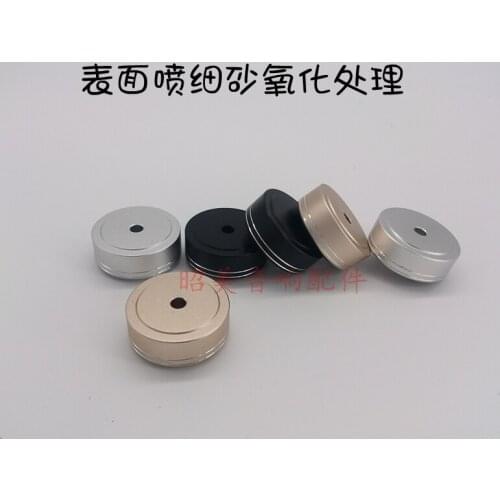 4pcs 30 *12mm Aluminum Machine Feet Scrub Foot Amplifier Speaker Feet Spikes PC Machine Pads Style C