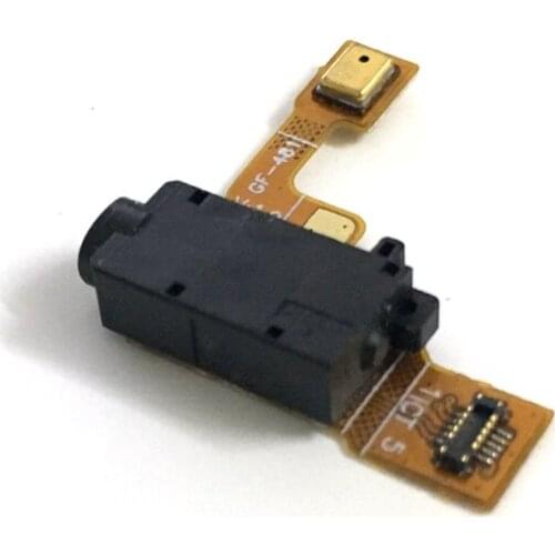 5pcs Earphone Headphone Audio Jack Flex Cable With Mic Microphone For Sony Xperia XA F3111 F3112 F3115 F3116 Replacement