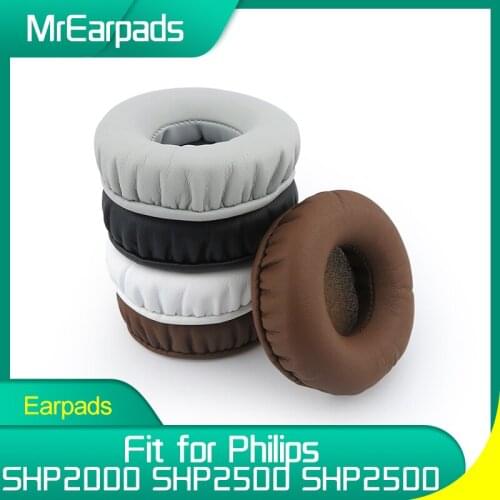 MrEarpads Earpads For Philips SHP2000 SHP2500 SHP2700 Headphone Headband Replacement Ear Pads Earcushions