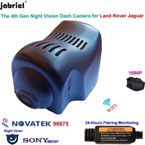 Full HD 1080P WIFI Car Dvr Dash Cam Camera For Land Rover Range Rover Evoque Range Rover Sport for Jaguar XE XJL F Pace F Type