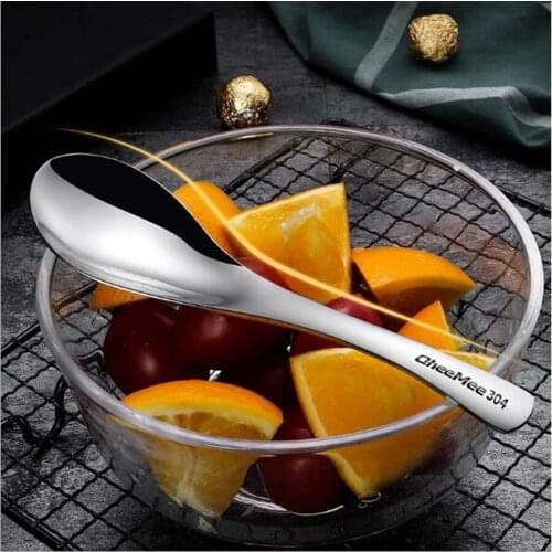 Tea Spoon Coffee Dessert 304 Stainless Steel Tableware Tool Soup Spoon Spoon Hot