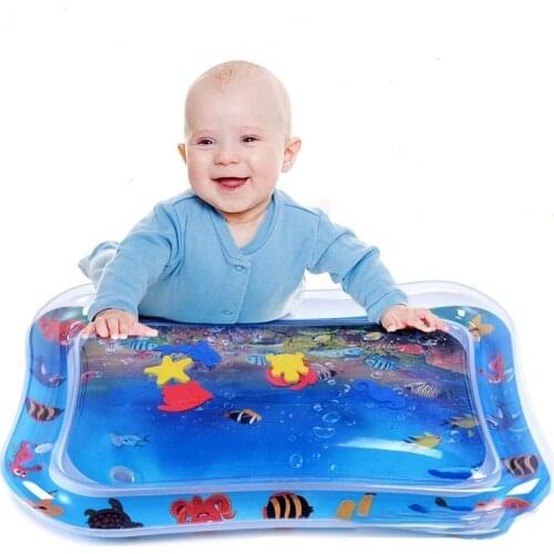 Baby Water Mat Inflatable Cushion Infant Toddler Water Play Mat for Children Early Education Developing Baby Toy Summer Toys