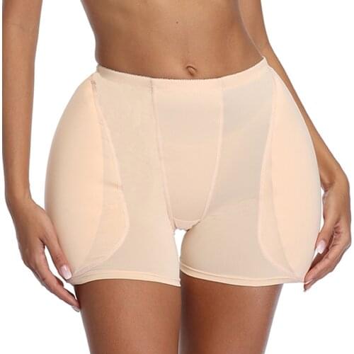 Women Padded Panties Buttock Hip Butt Pads Shapewear Crossdresser Tummy Control Panties Shemale Body Shaper Hip Pads Enhancer