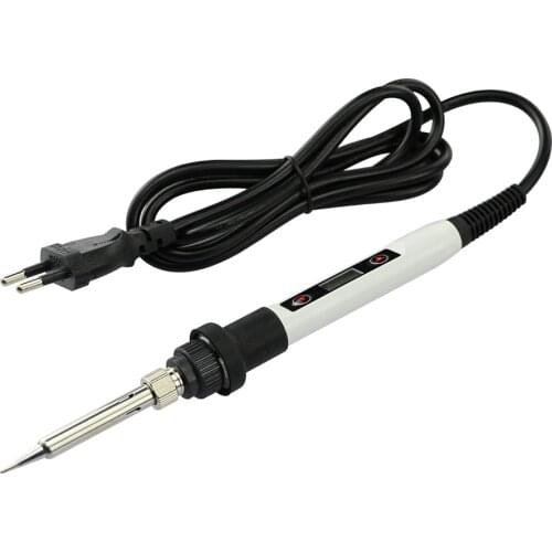 80W Adjustable Temperature Electric Soldering Iron 220V/110V LCD Digital Display Electric Soldering Iron Repair Electric Tools