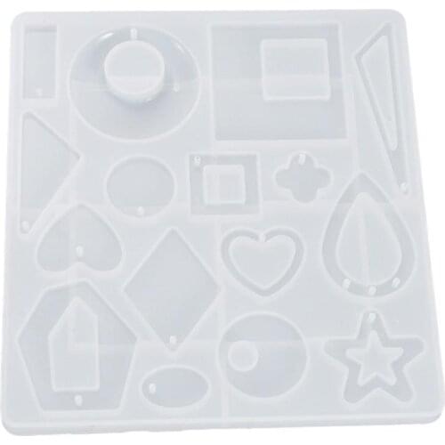 Earring Necklace Pendant Silicone Resin Mold Jewelry Mould Dried Flower Making Decorations DIY Jewelry Craft For Resin Epoxy 40a