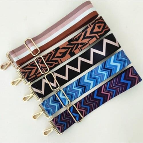 HJKL Shoulder Bag Strap For Crossbody Women gift Accessories Nylon Belt Straps gift Bag Wide Striped Handles Adjustable Strap