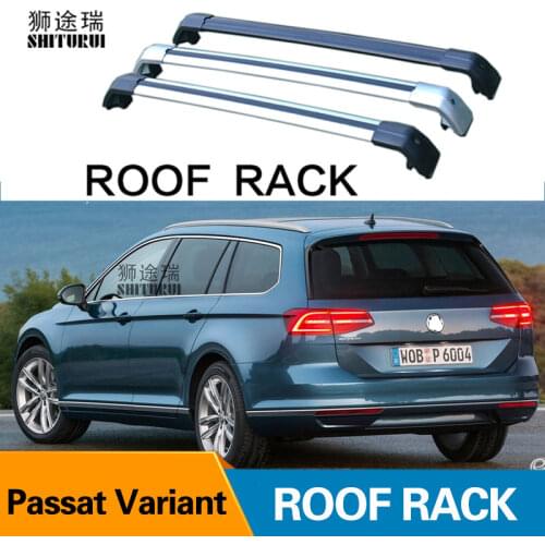 Roof Rack Rail (cross Beam) for VW Passat Variant (3G5, CB5) 2015 -2019 Thicken Aluminum Alloy, ISO9001 Quality