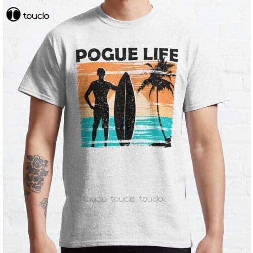 New Pogue Life Outer Banks Obx Classic T-Shirt Cotton Men Tee Shirt