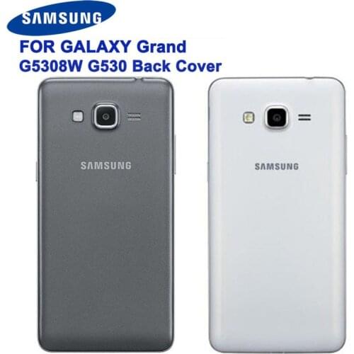 Original Samsung Battery Cover Housing for Samsung Galaxy Grand G5308W G530 SM-G530H SM-G531 Battery Back Rear Case