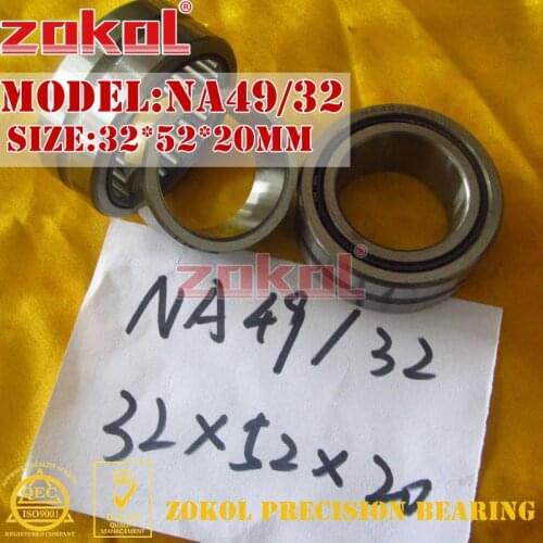 ZOKOL bearing NA49/32 Entity ferrule needle roller bearing 32*52*20mm