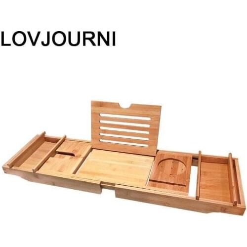 Aufbewahrung Badewanne Mensola Porta Libri Holder Accessoires Wine Shelf Tub Tray Bathtub Tablette Plateau Baignoire Bath Rack