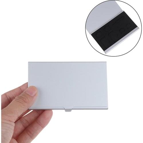 Aluminum Alloy Portable 3 In 1 Aluminum For SD Card Holder Memory Cards Storage Box Case Holder Protector