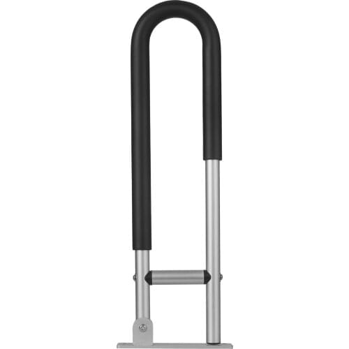 Handrail for Toilet Anti-Fall/Anti-Slip Bathroom Handrail Flip-Up Safety Handrail Screw-In Safety Grab Bar Handle Health Care